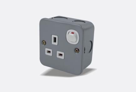 /TH8119 Metal Switch Socket